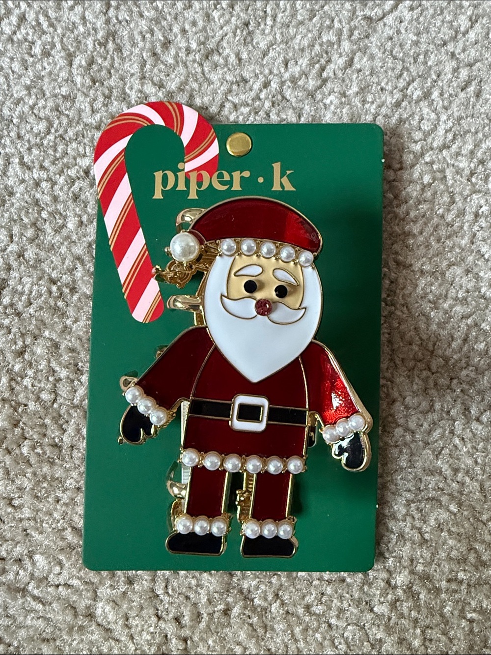 Piper K Santa Claw Clip